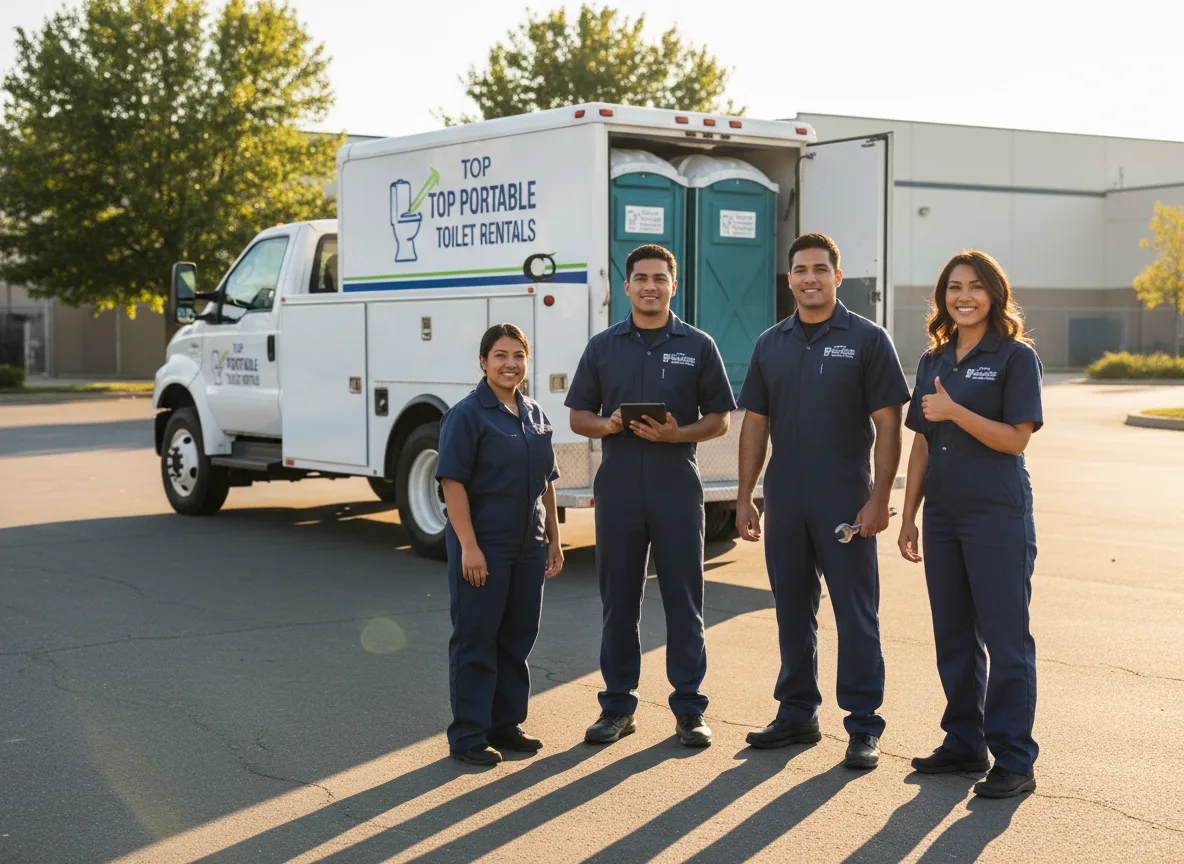 Short Term Porta Potty Rental company in Rock Creek, OH
